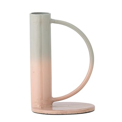 Candlesticks and candle holders - Peach Candle Holder, Rose, Metal - BLOOMINGVILLE MULTIBRAND HOUSE