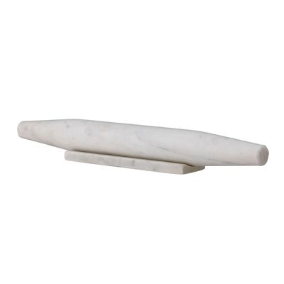Kitchen utensils - Filippa Rolling Pin, White, Marble - CREATIVE COLLECTION