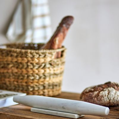 Couverts & ustensiles de cuisine - Filippa Rouleau à pâtisserie, Blanc, Marbre  - CREATIVE COLLECTION