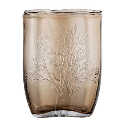 Vases - Jara Vase, Brown, Glass - BLOOMINGVILLE MULTIBRAND HOUSE
