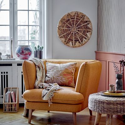 Coussins - Lark Coussin, Jaune, Coton  - BLOOMINGVILLE MULTIBRAND HOUSE