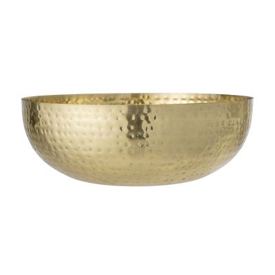 Bowls - Mettemarie Bowl, Gold, Metal  - BLOOMINGVILLE