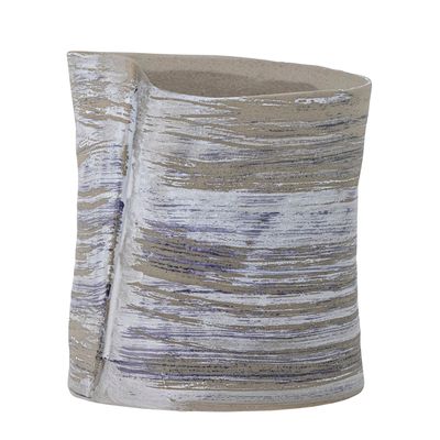 Flower pots - Adelle Flowerpot, Grey, Stoneware  - BLOOMINGVILLE