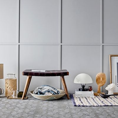 Plaids - Milas Plaid, Blue, Coton recyclé  - BLOOMINGVILLE MULTIBRAND HOUSE