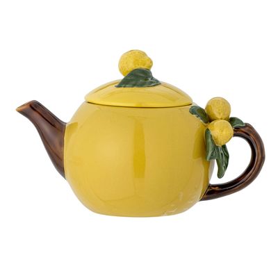Kitchen utensils - Limone Teapot, Yellow, Stoneware - CREATIVE COLLECTION