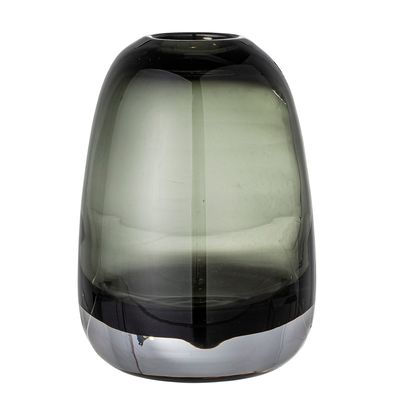 Vases - Adjo Vase, Gris, Verre - BLOOMINGVILLE MULTIBRAND HOUSE