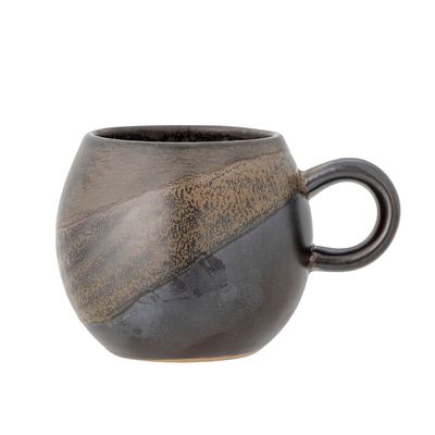 Mugs - Paula Cup, Brown, Stoneware  - BLOOMINGVILLE