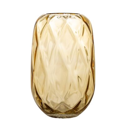 Vases - Klarasofie Vase, Jaune, Verre - BLOOMINGVILLE MULTIBRAND HOUSE