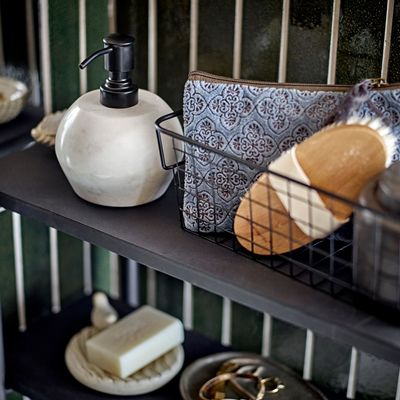 Paniers - Seerah Panier, Noir, Métal Set of 2 - BLOOMINGVILLE MULTIBRAND HOUSE