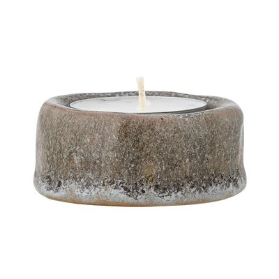 Bougeoirs et photophores  - Lovi Photophore, Gris, Grès  - CREATIVE COLLECTION