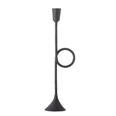 Bougeoirs et photophores  - Jada Bougeoir, Noir, Métal  - BLOOMINGVILLE MULTIBRAND HOUSE