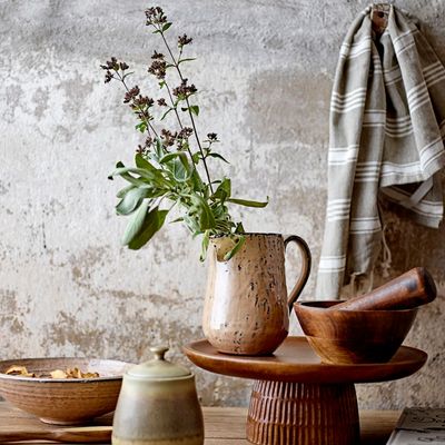 Trays - Loisa Cake Tray, Brown, Acacia  - BLOOMINGVILLE MULTIBRAND HOUSE