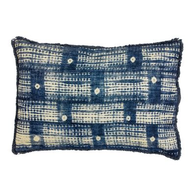 Coussins - Fillippa Coussin, Blue, Coton - CREATIVE COLLECTION