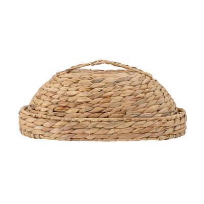 Shopping baskets - Synne Bread Basket, Nature, Water Hyacinth - BLOOMINGVILLE MULTIBRAND HOUSE