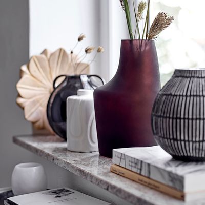 Vases - Anda Vase, Marron, Verre  - BLOOMINGVILLE MULTIBRAND HOUSE