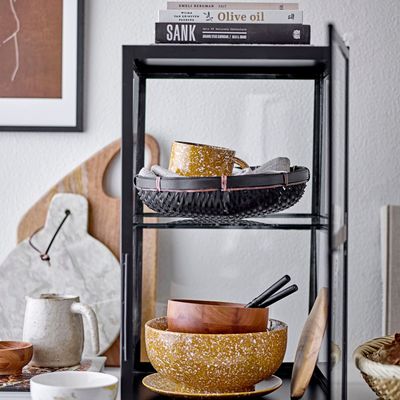 Bowls - Palma Bowl, Green, Stoneware Set of 3 - BLOOMINGVILLE MULTIBRAND HOUSE