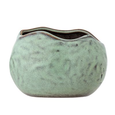 Pots de fleurs - Pennie Pot de fleurs, Verte, Grès - BLOOMINGVILLE MULTIBRAND HOUSE
