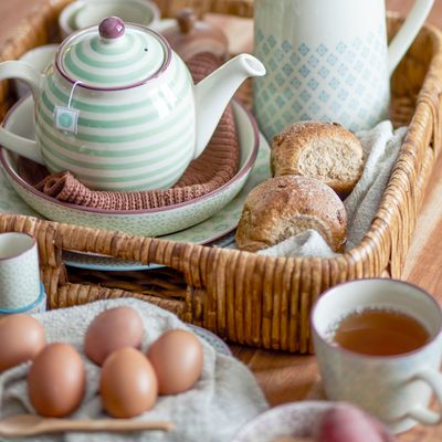 Carafes - Patrizia Jug, Blue, Stoneware  - BLOOMINGVILLE MULTIBRAND HOUSE