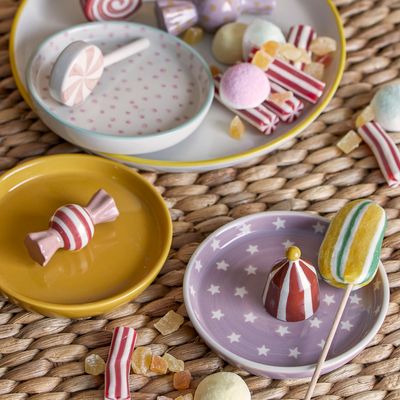 Assiettes au quotidien - Mylie Assiette, Rouge, Grès  - BLOOMINGVILLE MINI