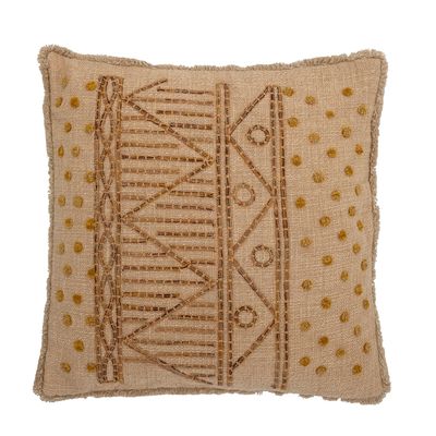 Cushions - Taranto Cushion, Nature, Cotton - BLOOMINGVILLE MULTIBRAND HOUSE
