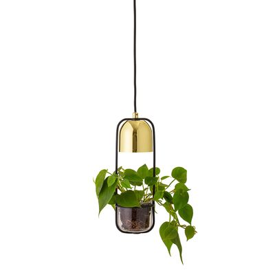 Suspensions - Gullak Lampe à suspension, Or, Métal  - BLOOMINGVILLE MULTIBRAND HOUSE