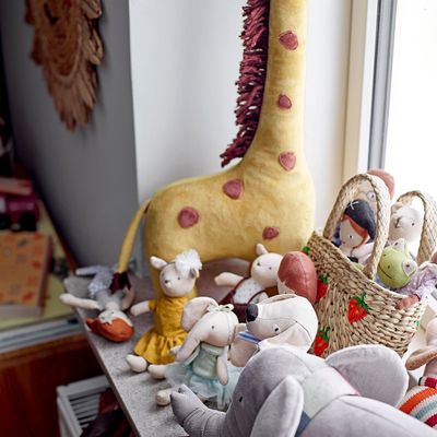 Jouets enfants - Ibber Jouet en peluche, Jaune, Polyester  - BLOOMINGVILLE MINI