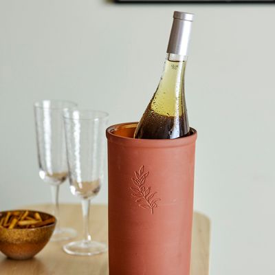 Wine accessories - Tenkai Wine Cooler, Orange, Terracotta  - BLOOMINGVILLE MULTIBRAND HOUSE
