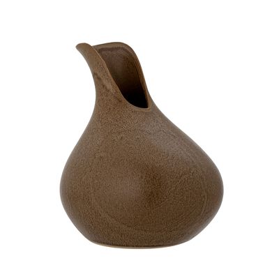 Vases - Amina Vase, Brown, Stoneware  - BLOOMINGVILLE MULTIBRAND HOUSE