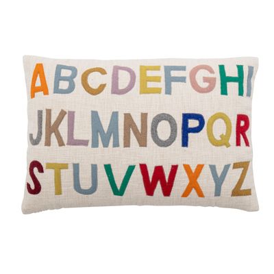 Cushions - Lexi Cushion, Nature, Cotton  - BLOOMINGVILLE MINI