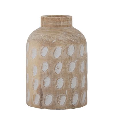 Vases - Pon Deco Vase, Nature, Paulownia - CREATIVE COLLECTION