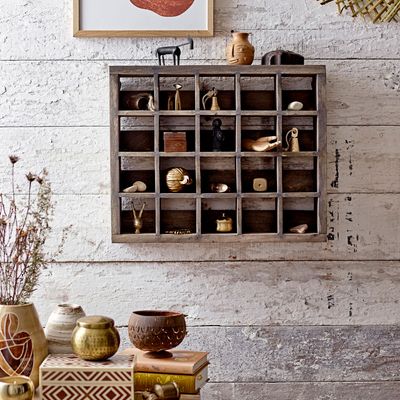 Etagères - Tilo Tablette, Marron, Bois de récupération  - BLOOMINGVILLE MULTIBRAND HOUSE