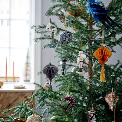 Christmas garlands and baubles - Nikita Ornament, Gold, Pine Set of 6 - BLOOMINGVILLE MULTIBRAND HOUSE