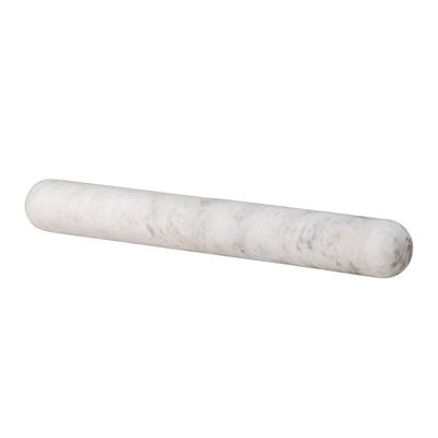 Kitchen utensils - Maica Rolling Pin, White, Marble - BLOOMINGVILLE MULTIBRAND HOUSE