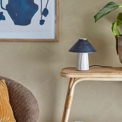 Lampes de table - Emiola Lampe de table, Nature, Marbre  - BLOOMINGVILLE MULTIBRAND HOUSE