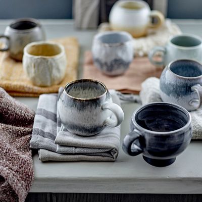 Tasses et mugs - Paula Tasse, Blue, Grès  - BLOOMINGVILLE MULTIBRAND HOUSE