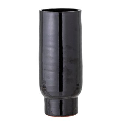 Vases - Vefa Vase, Noir, Terre cuite  - BLOOMINGVILLE MULTIBRAND HOUSE