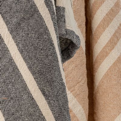 Brosserie - Maci Serviette de cuisine, Marron, Coton Set of 2 - CREATIVE COLLECTION