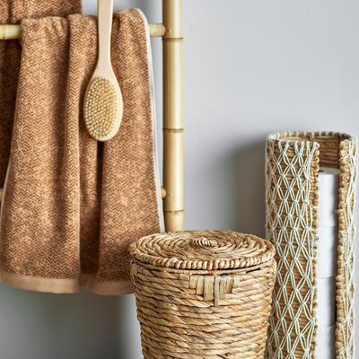 Bathroom storage - Jussi Toilet Roll Holder, Nature, Banana Leaf  - BLOOMINGVILLE MULTIBRAND HOUSE