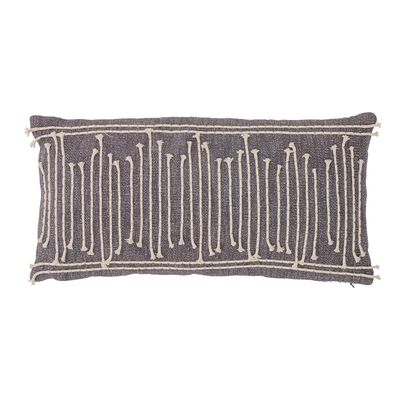 Coussins - Elona Coussin, Gris, Coton - CREATIVE COLLECTION