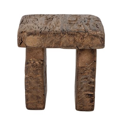 Decorative objects - Tamy Pedestal, Brown, Reclaimed Wood  - CREATIVE COLLECTION