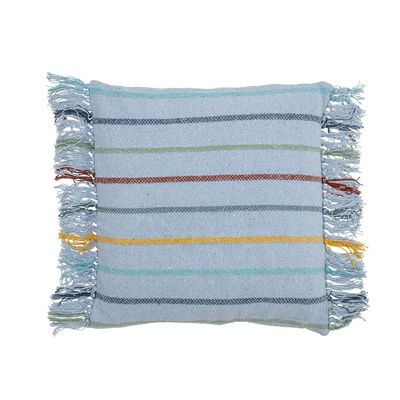 Cushions - Frey Cushion, Blue, Recycled Cotton  - BLOOMINGVILLE MINI