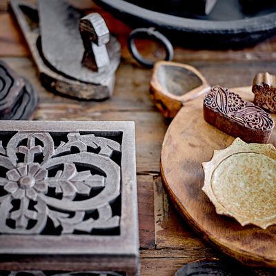 Bols - Lilah Bol, Marron, Grès Set of 2 - CREATIVE COLLECTION