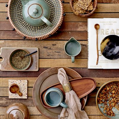 Kitchen utensils - Pixie Teapot, Green, Stoneware  - BLOOMINGVILLE MULTIBRAND HOUSE