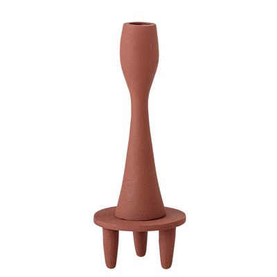 Candlesticks and candle holders - Davi Candle Holder, Brown, Aluminum - BLOOMINGVILLE MULTIBRAND HOUSE
