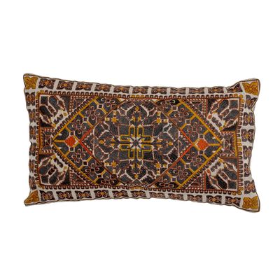 Cushions - Emalie Cushion, Brown, Cotton - BLOOMINGVILLE MULTIBRAND HOUSE
