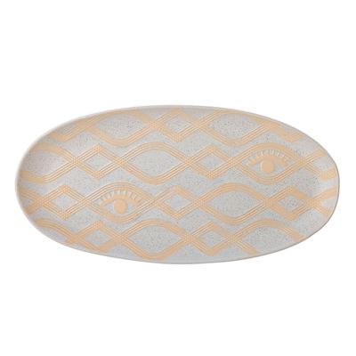 Trays - Newa Tray, Nature, Stoneware  - BLOOMINGVILLE MULTIBRAND HOUSE