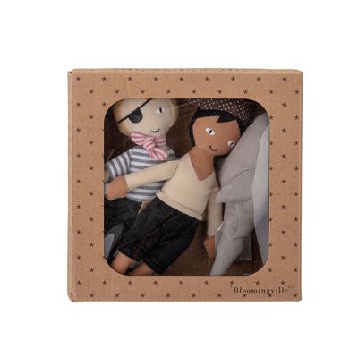 Jouets enfants - Mio Poupée, Blue, Coton Set of 3 - BLOOMINGVILLE MINI