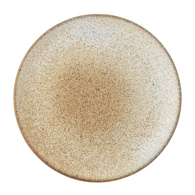 Everyday plates - Paula Plate, Nature, Stoneware  - BLOOMINGVILLE