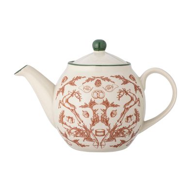 Kitchen utensils - Beth Teapot, Red, Stoneware - BLOOMINGVILLE MULTIBRAND HOUSE