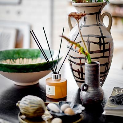 Vases - Ohana Vase, Black, Stoneware  - BLOOMINGVILLE MULTIBRAND HOUSE